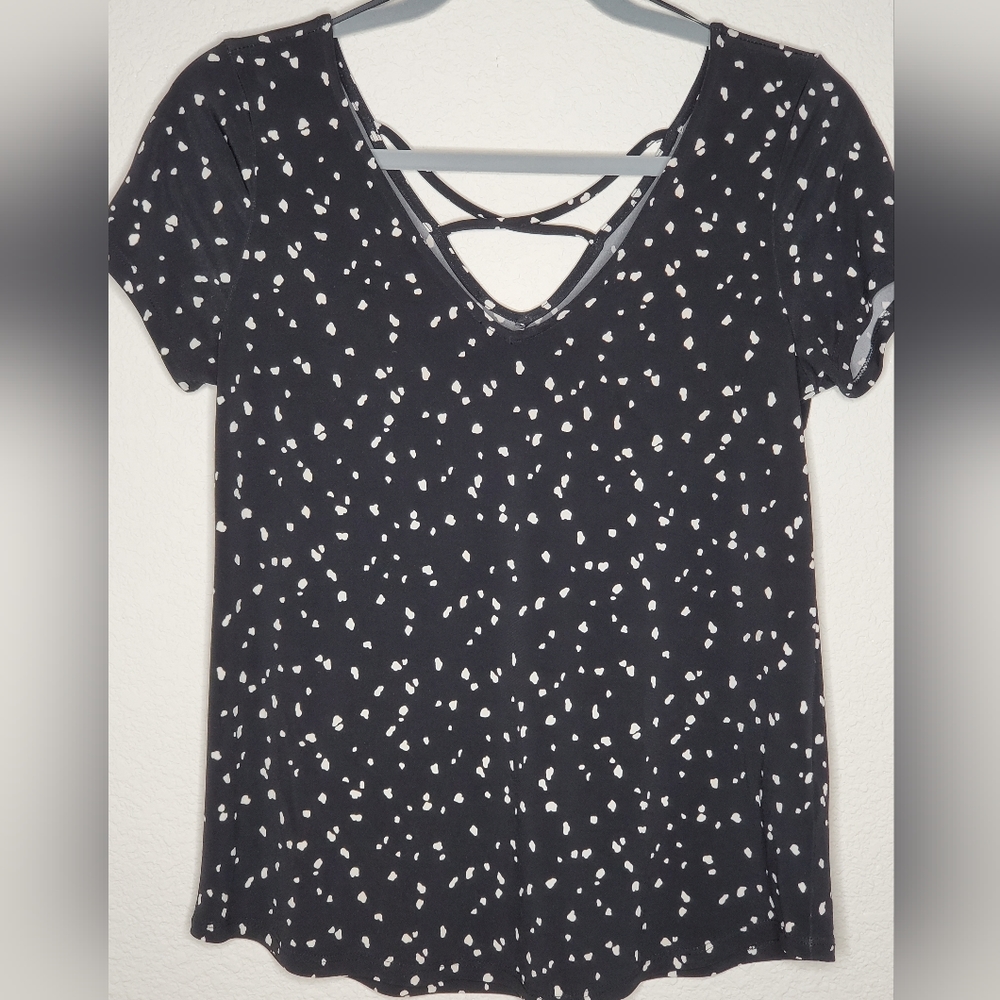 Kaileigh Polka-dot Top